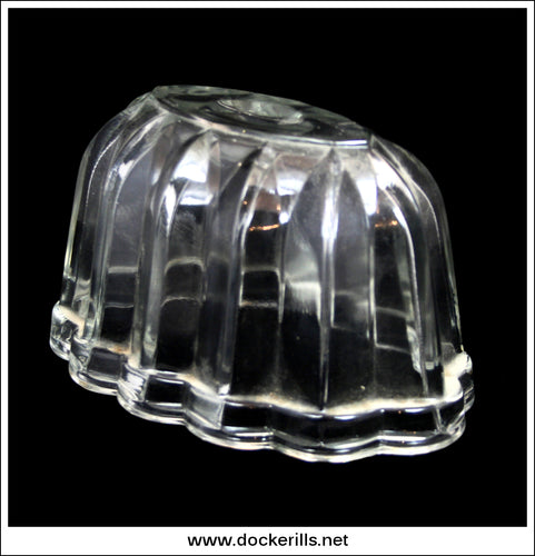 Vintage Glass Jelly Mould. (Style 2)