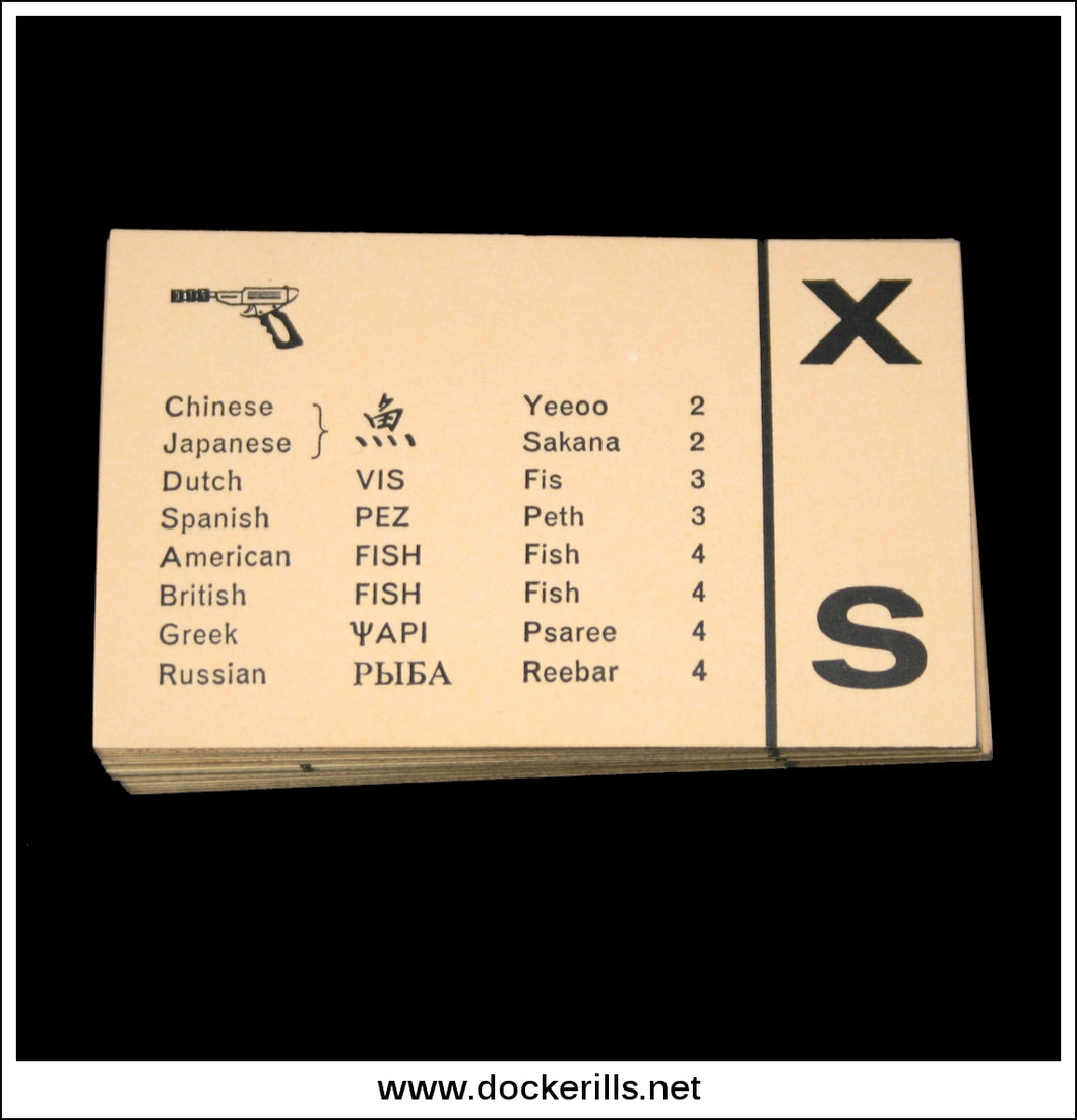Waddington's Spy Ring Game. Secrets Cards. VINTAGE GAME SPARES