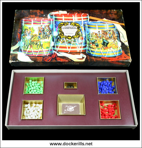 Waddington's Campaign. Vintage Board Game - Game.