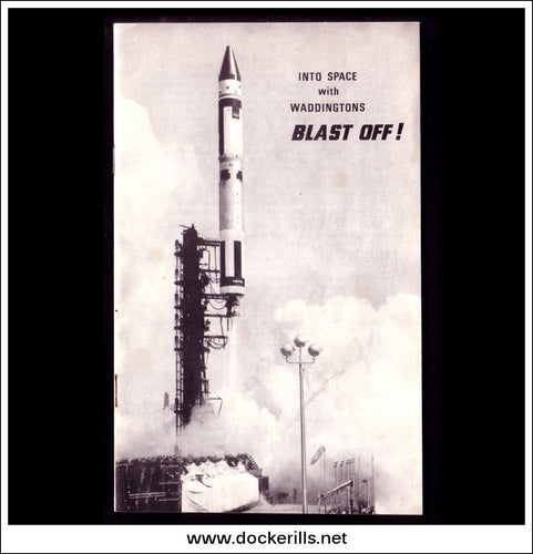 Waddingtons Blast Off. Instruction Booklet.