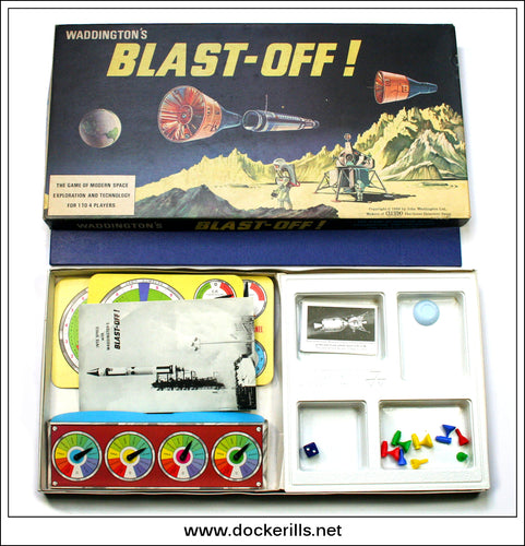 Blast Off, Waddington's. Vintage Game From 1969. Box.
