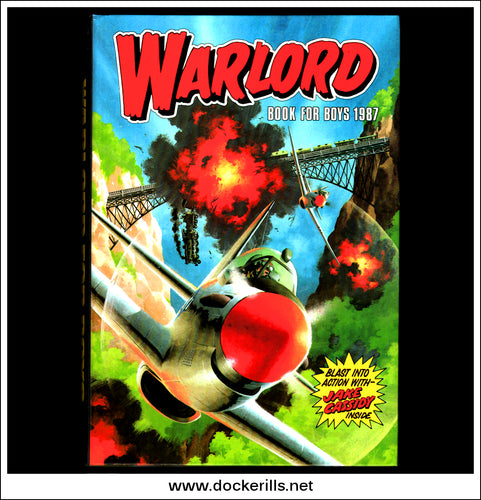 Warlord Book For Boys / Annual 1987.
