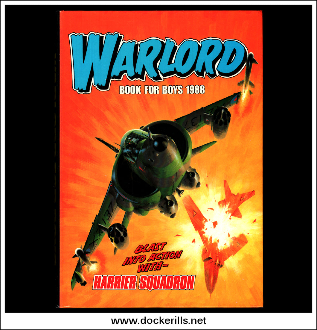 Warlord Book For Boys / Annual 1988.