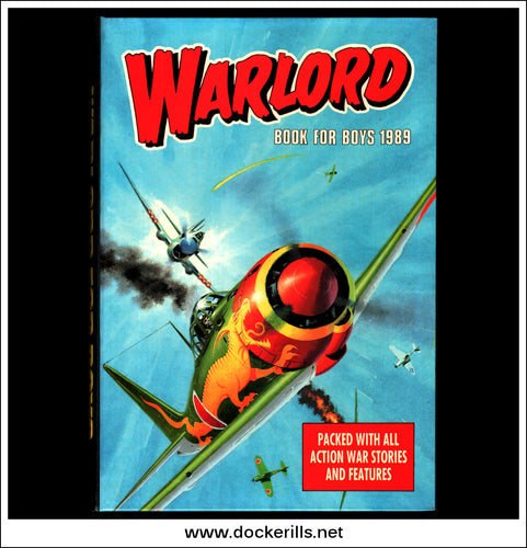 Warlord Book For Boys / Annual 1989.