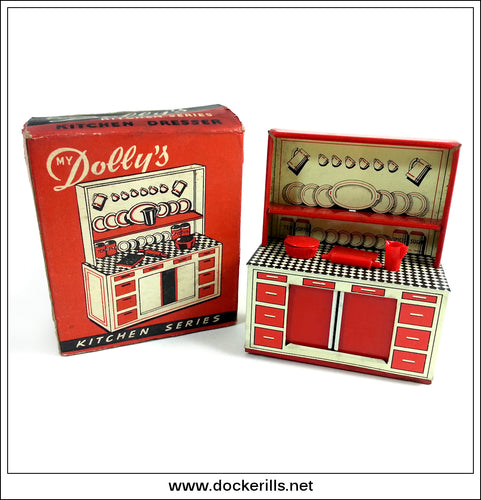 My Dolly's Kitchen Series Kitchen Dresser Wells-Brimtoy