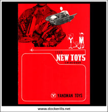 Yanoman Toys Co., Ltd. Catalogue Cover Page, Japan, Tin Toys.