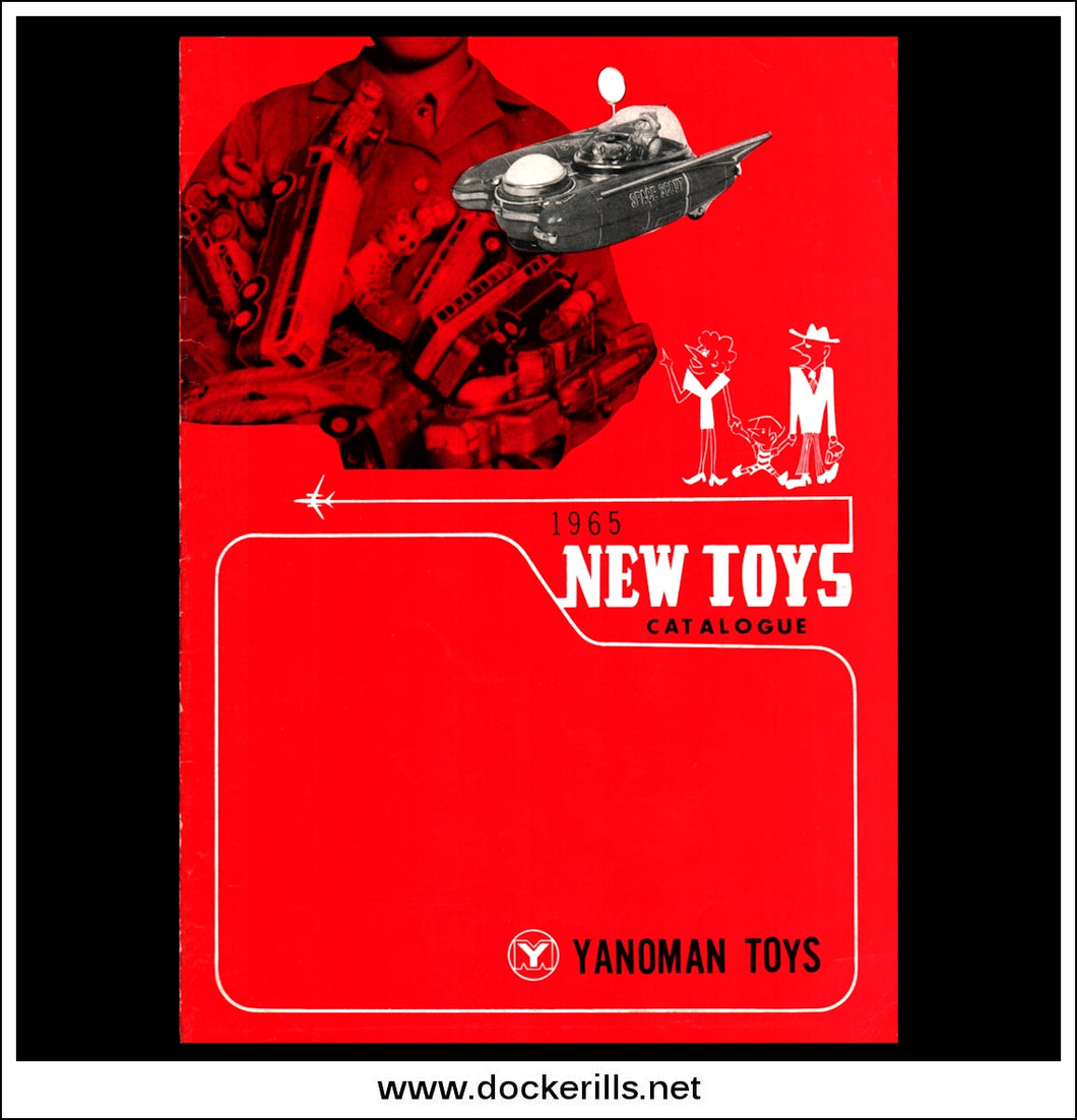Yanoman Toys Co., Ltd. Catalogue Cover Page, Japan, Tin Toys.
