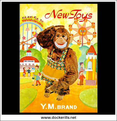 Original Vintage Sales Catalogue / Brochure for Yanoman Toy Co. Ltd., /YM Japan, c. 1973.