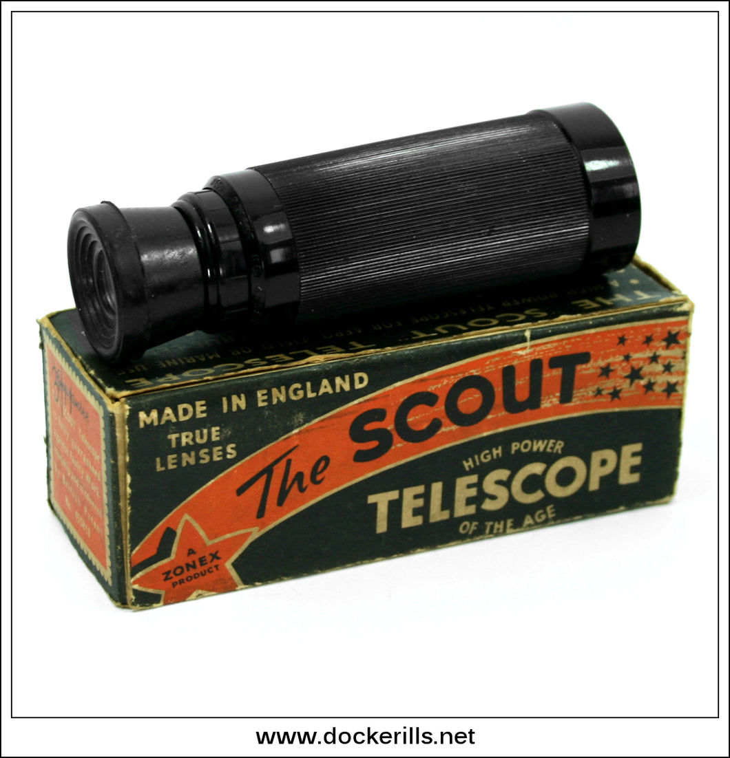 Vintage Zonex 'The Scout' Toy Telescope 1.